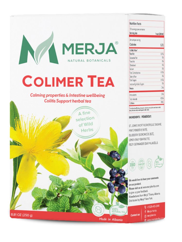 Colimer Tea - Tea for Colon Support & Cleanse & Detox - Caffeine Free