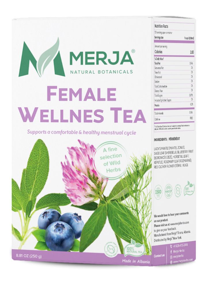 Hormonal Wellness Tea - Tea for Female Wellness - Support Hormonal Balance - Caffeine Free 