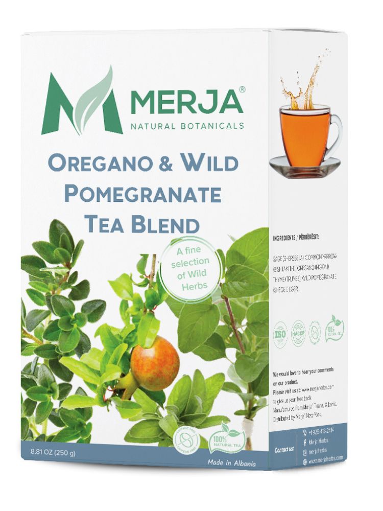 Oregano & Wild Pomegranate Tea - Intestinal Parasite Cleanse Tea