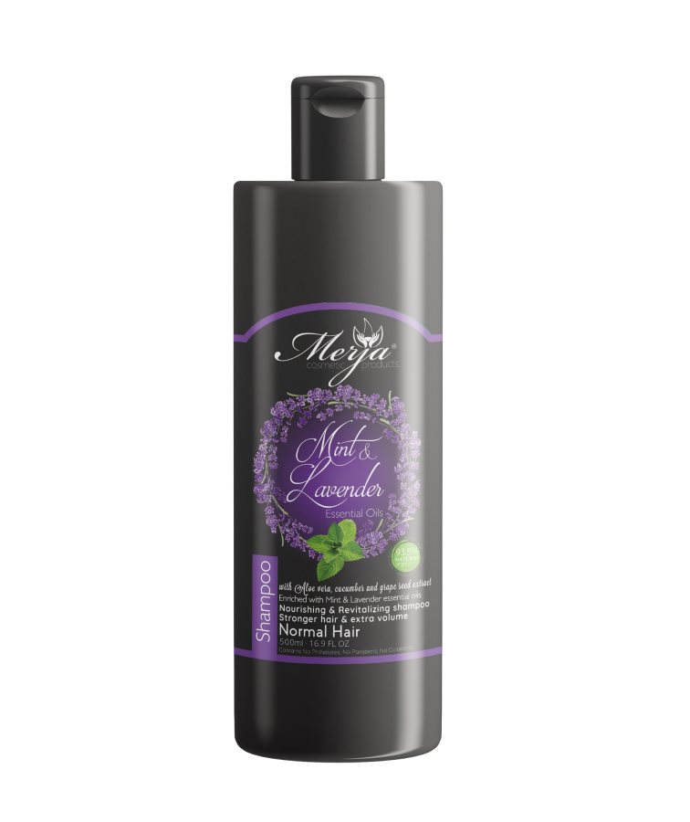 Normal Hair Shampoo with Lavender & Mint - 93.5% Natural Origin - Coming Soon